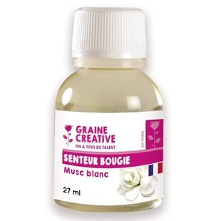 Kaarsen geurolie 27ml - Witte muskus