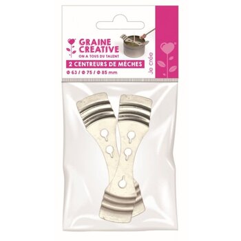 Graine Creative | Gereedschap om lonten te centreren (2 st)