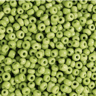 Rocailles, lime groen