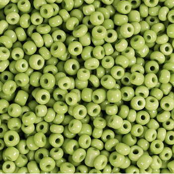 Rocailles, lime groen