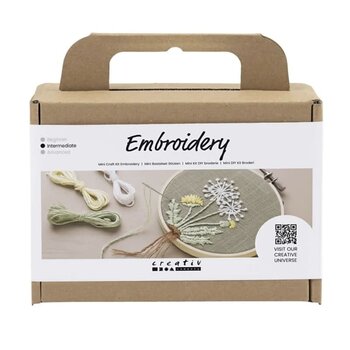 Creativ Company | Borduurframe, oudgroen Mini Kit