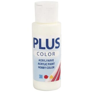 Plus Color acrylverf - Off White / 60 ml