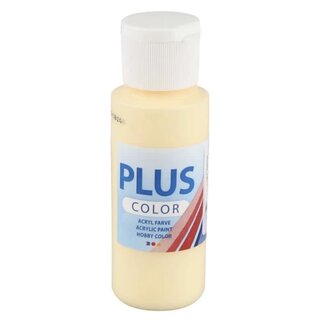 Plus Color acrylverf - Light Yellow / 60 ml