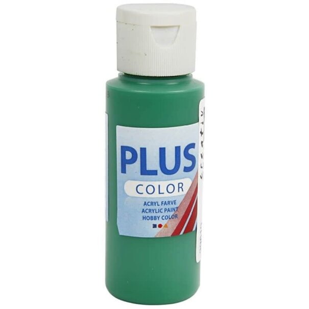 Plus Color acrylverf - Brilliant Green / 60 ml