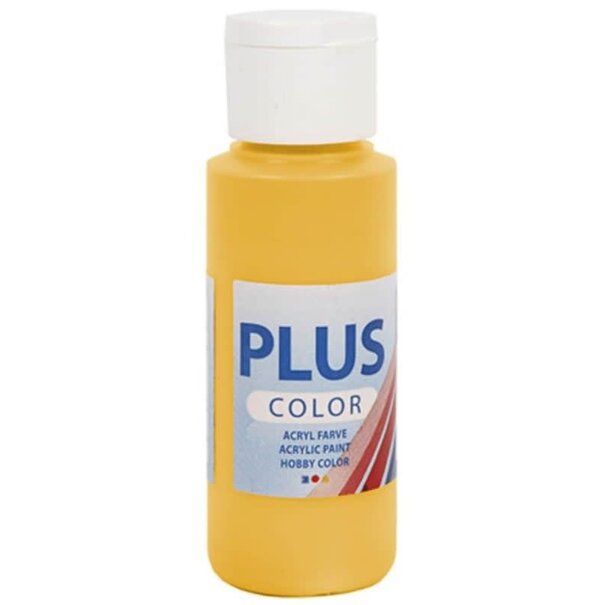 Plus Color acrylverf - Yellow Sun / 60 ml