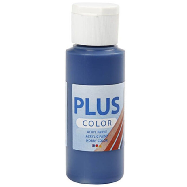 Plus Color acrylverf - Navy Blue / 60 ml