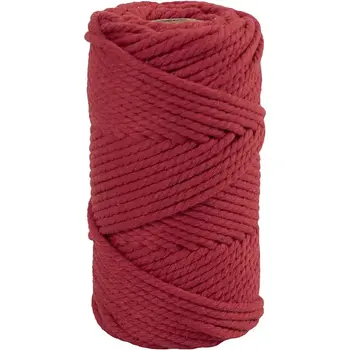 Creativ Company | 4mm Macramé, Rood