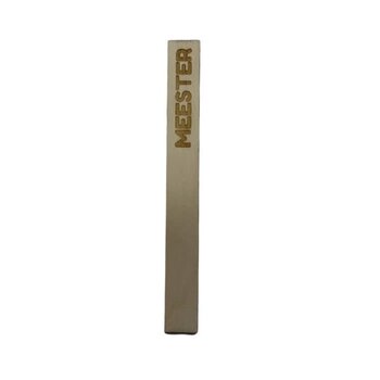 Feeërieke | Houten label "meester"