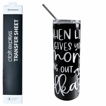 CraftExpress | Craft Express Sublimation Transfer Sheets - Black