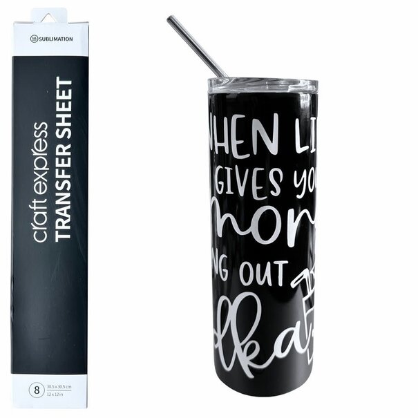 CraftExpress | Craft Express Sublimation Transfer Sheets - Black