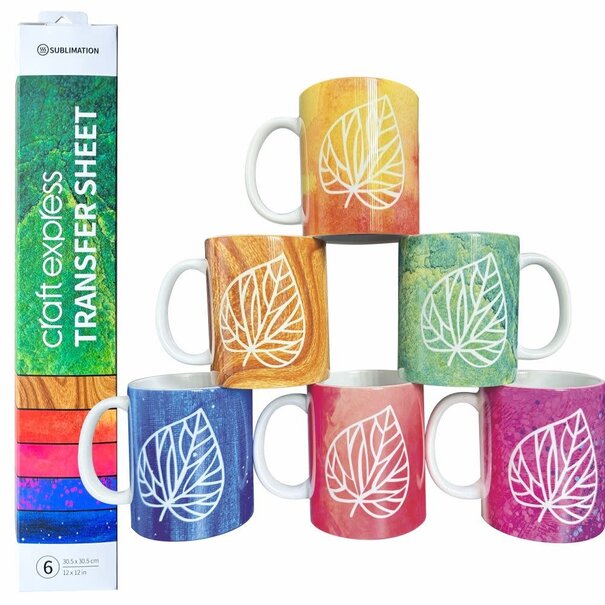 CraftExpress | Craft Express Sublimation Transfer Sheets - Nature