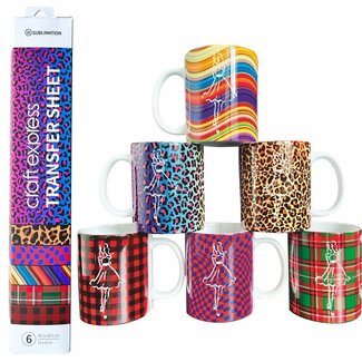 CraftExpress | Craft Express Sublimation Transfer Sheets - Fashion