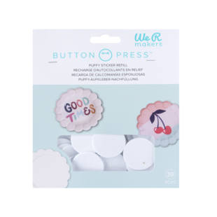 Button Press - Puffy Sticker Refill (30pcs)