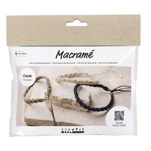 Mini Hobbyset Macramé - Armband