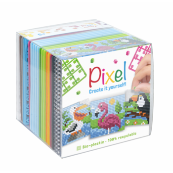 Pixelhobby | Pixel kubus - Tropische Vogels
