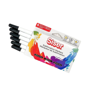 Siser Sublimation Markers - Black Pack