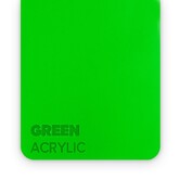 Acrylic Green 3mm (21x30cm)