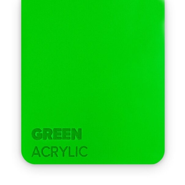 Flux | Acrylic Green 3mm (21x30cm)