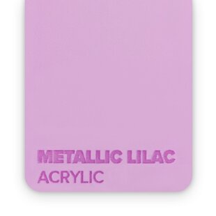 Acrylic Metallic Lilac 3mm (37,5 x 40cm)