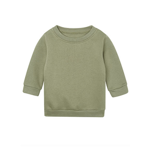 Baby Essential Sweatshirt - Soft Olive