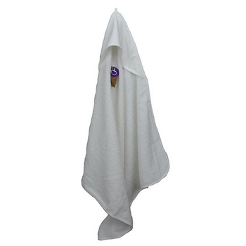 A&R | Baby Hooded Towel / White-White