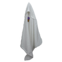 Baby Hooded Towel / White-White