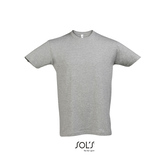 Men T-shirt - Grey Melange