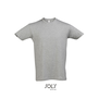 Men T-shirt - Grey Melange