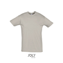 Men T-shirt - Light Grey (Solid)