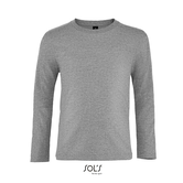 Longsleeve kids - Grey Melange