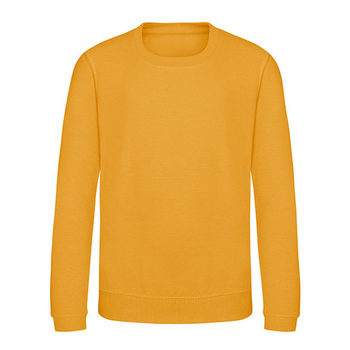 Just Hoods | Kids AWDis Sweater - Mustard