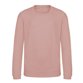Kids AWDis Sweater - Dusty Pink