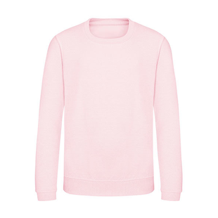 Kids AWDis Sweater - Baby Pink