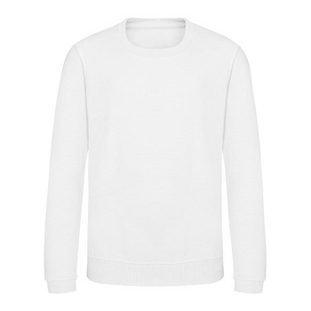 Just Hoods | Kids AWDis Sweater - Arctic White