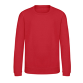 Kids AWDis Sweater - Fire Red