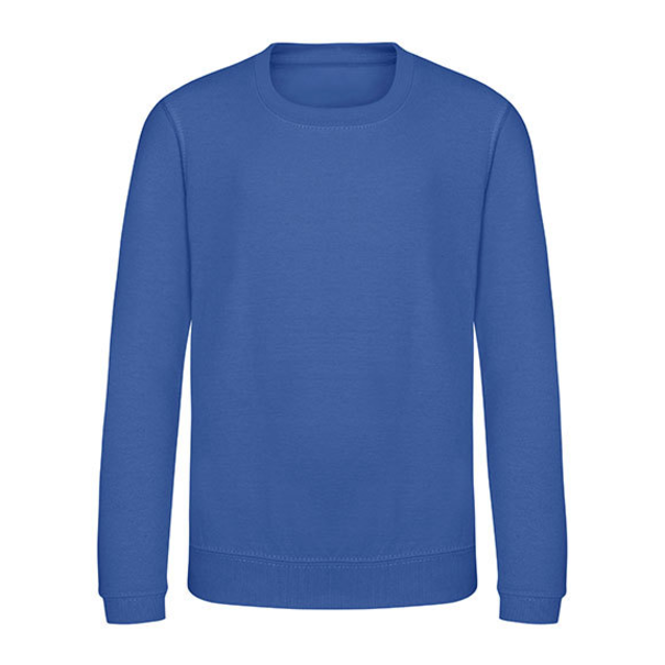Just Hoods | Kids AWDis Sweater - Royal Blue