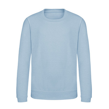 Just Hoods | Kids AWDis Sweater - Sky Blue