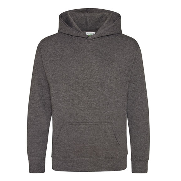 Just Hoods | Kids AWDis Hoodie - Charcoal