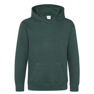 Just Hoods | Kids AWDis Hoodie - Forest Green