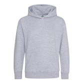 Kids AWDis Hoodie - Heather Grey