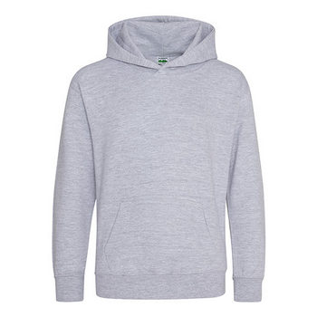 Just Hoods | Kids AWDis Hoodie - Heather Grey
