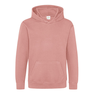 Kids AWDis Hoodie - Dusty Pink