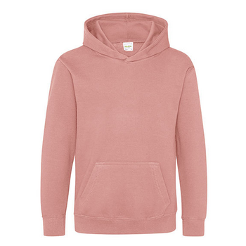 Just Hoods | Kids AWDis Hoodie - Dusty Pink