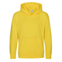 Kids AWDis Hoodie - Sun Yellow