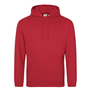 Adult AWDis Hoodie - Fire Red