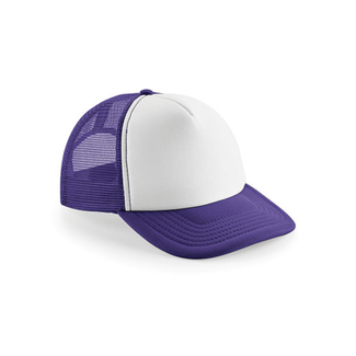 Beechfield | Vintage Trucker Cap - Purple & White