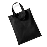 Katoenen Mini Draagtas - Black