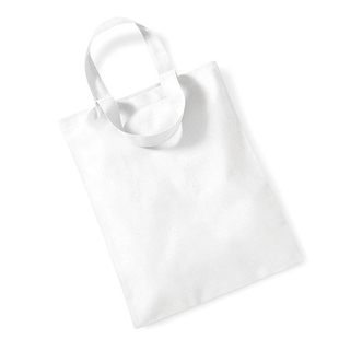 Katoenen Mini Draagtas - White