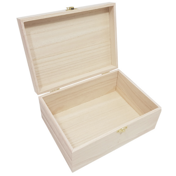 Kist A5 formaat met klepdeksel paulownia