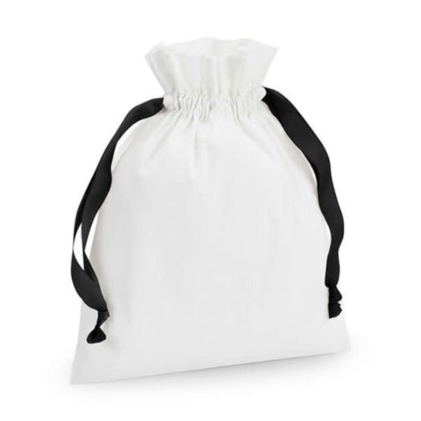 Westford Mill | Katoenen Cadeauzakje Soft White /  Black